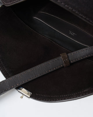 t-lock suede top handle