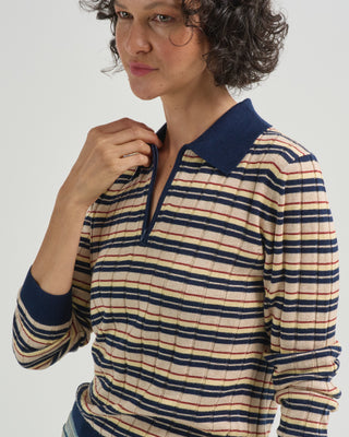 track polo sweater