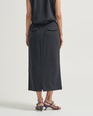 trouser midi skirt