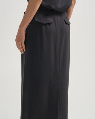 trouser midi skirt