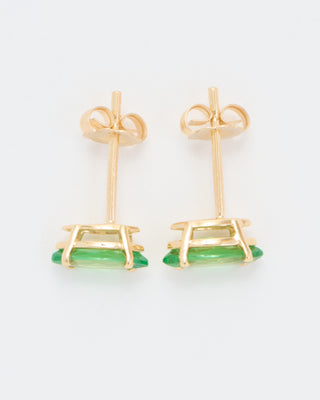 tsavorite garnet stud earrings