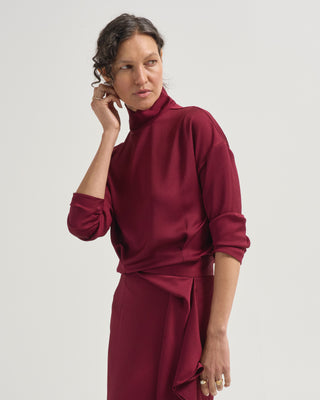 tulip sleeve blouse
