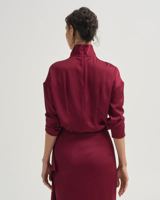 tulip sleeve blouse
