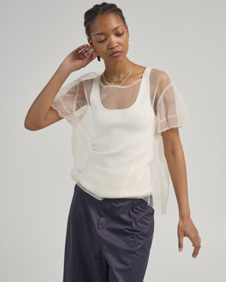 tulle shirt