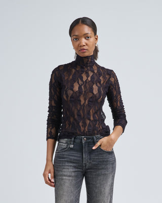 ulyssa long sleeve turtleneck top