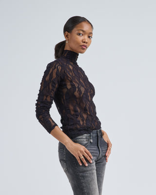 ulyssa long sleeve turtleneck top