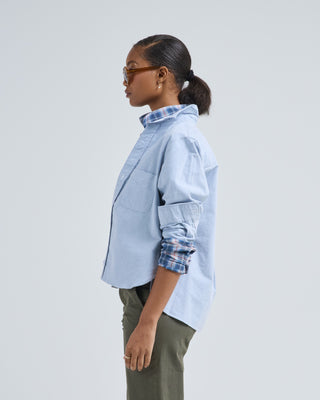 silvio untuckable button-up shirt