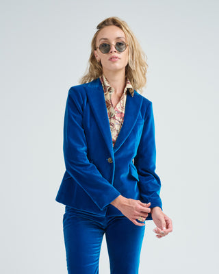 velvet blazer