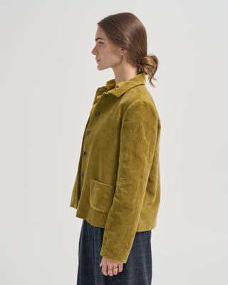velvet shrunken jacket