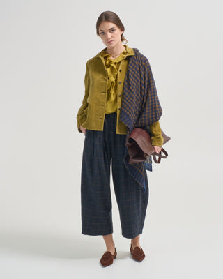 velvet shrunken jacket