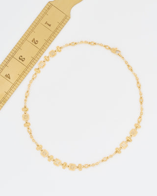 venice gold and diamond necklace