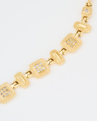 venice gold and diamond necklace