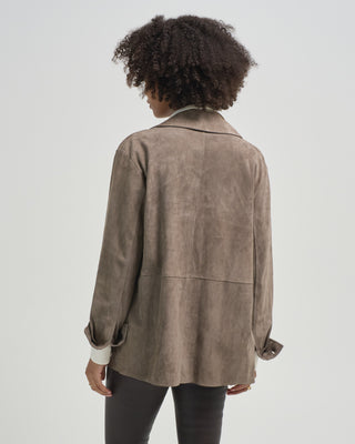 vicky lamb suede jacket