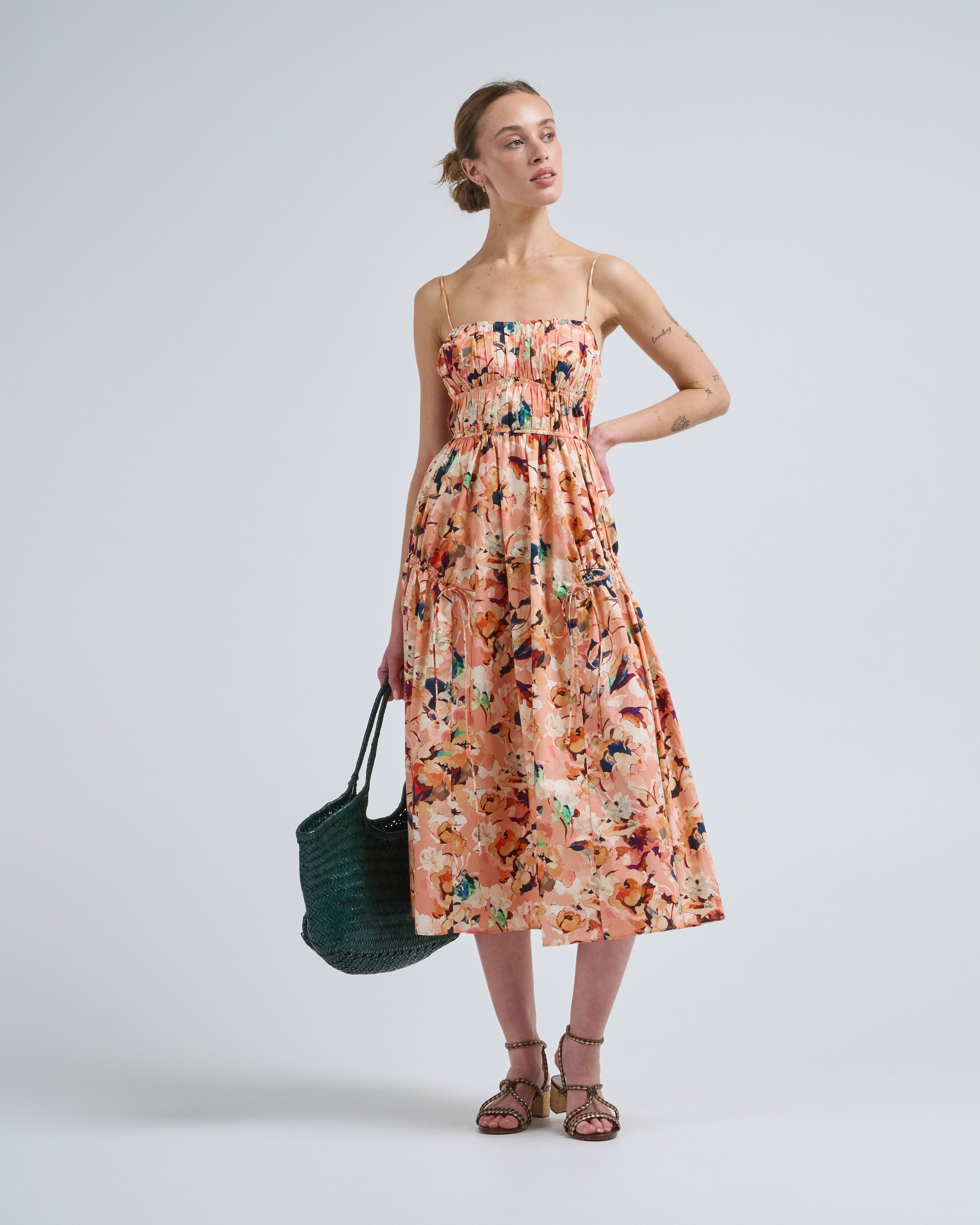 Ulla Johnson Vidri Cotton Cami Dress Camellia Ulla Johnson Vidri Cotton Cami Dress Camellia