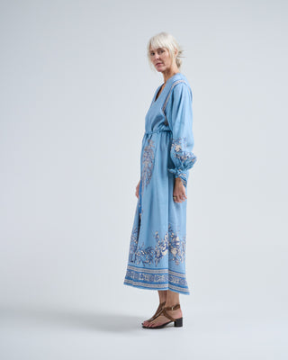 villa romantica holiday midi dress