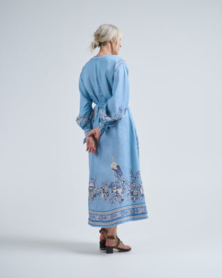 villa romantica holiday midi dress