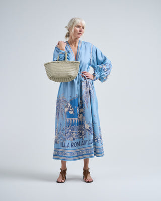 villa romantica holiday midi dress