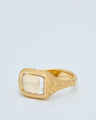 vintage checkerboard diamond ring