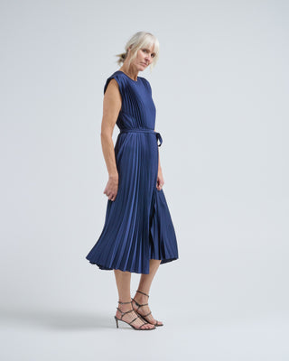 volta dress knit weave plisse