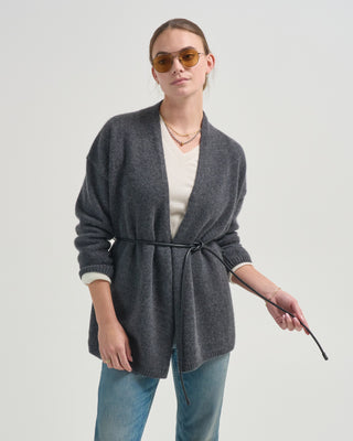 walmer belted cardigan
