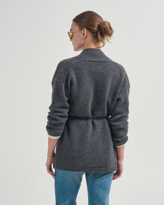 walmer belted cardigan