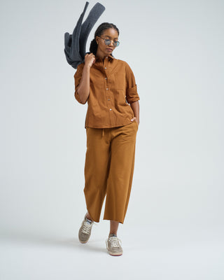 watts side button down shirt