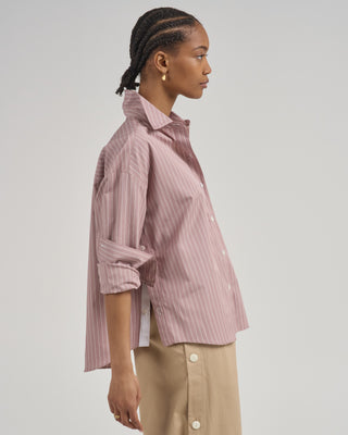 watts side button shirt