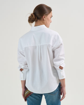 watts solid side button shirt