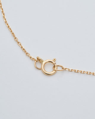 white sapphire eye plate necklace