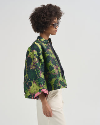 wide sleeve cropped jacket