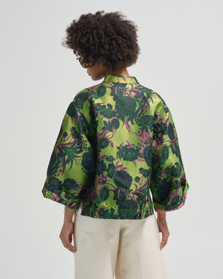 wide sleeve cropped jacket