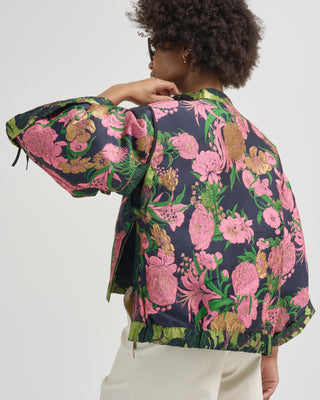 wide sleeve cropped jacket