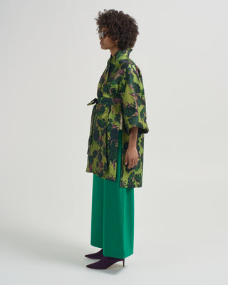 wide sleeve long jacket