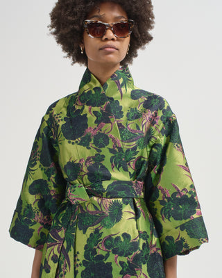 wide sleeve long jacket