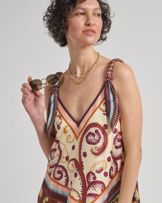 wilson silk midi dress
