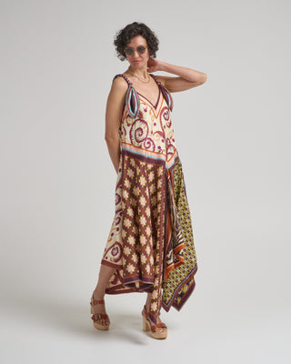 wilson silk midi dress