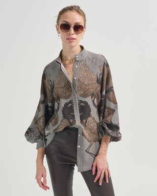 wind dancer, heaven caller poet sleeve blouse