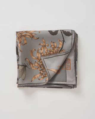 wind dancer, heaven caller silk twill square scarf