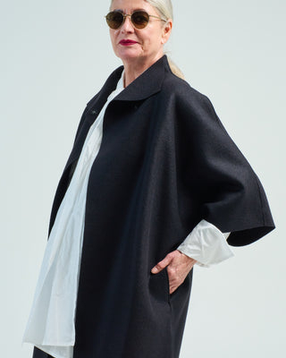 women kimono mantle pressed wool