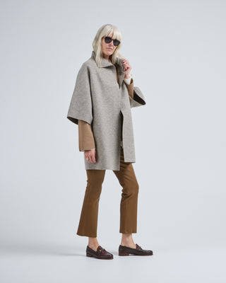 women kimono mantle pressed wool