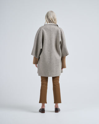 women kimono mantle pressed wool