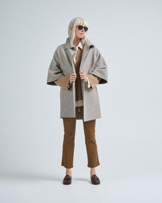 women kimono mantle pressed wool