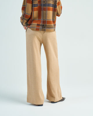 wool blend twill pants