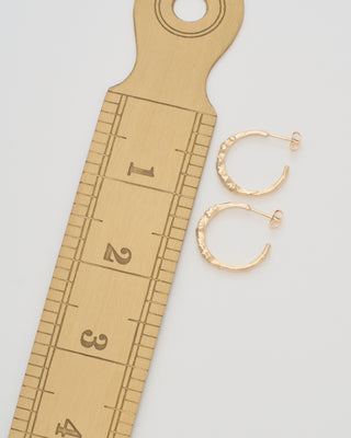 legacy mixed diamond large scatter hoop earrings