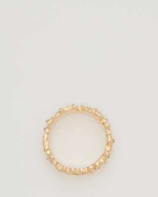 molten baguette lemon diamond eternity scatter ring