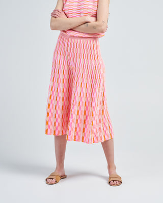 zellige stitch couture skirt