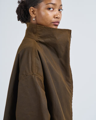 zipped funnel jacket