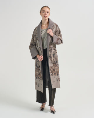 zouyu, cry the deer wool wrap coat