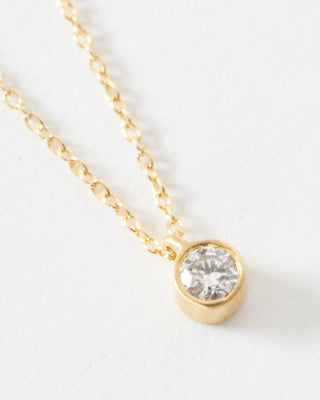 10pt diamond pendant necklace