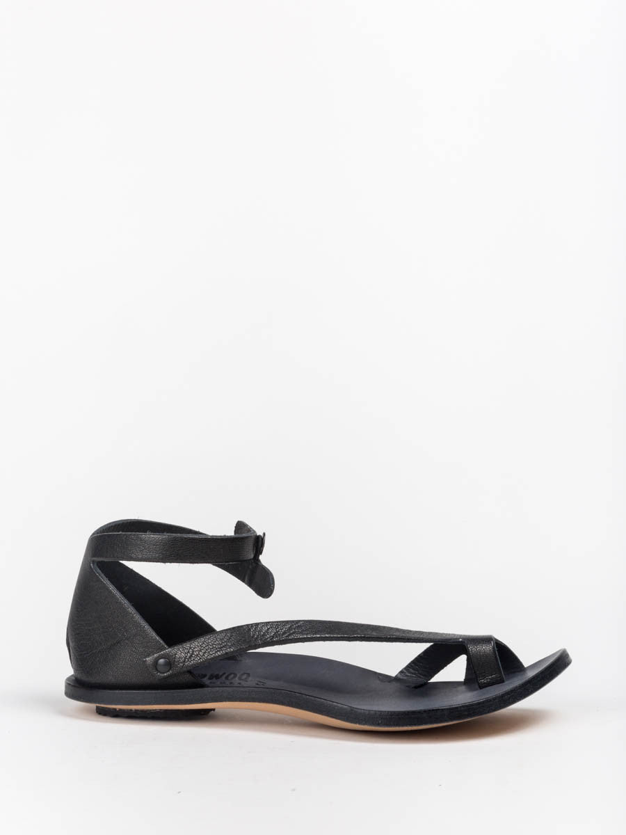 Cydwoq Tomcat Sandal in Black Leather – scarpa